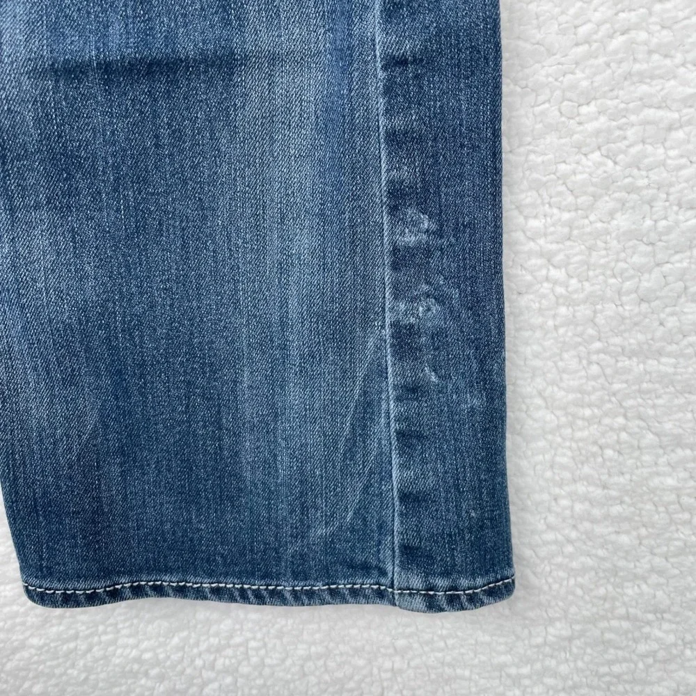Levis Girls Boot Cut Jean Blue Medium Wash Adjustable Waist Size 16 REG 3040-588 - Picture 7 of 13